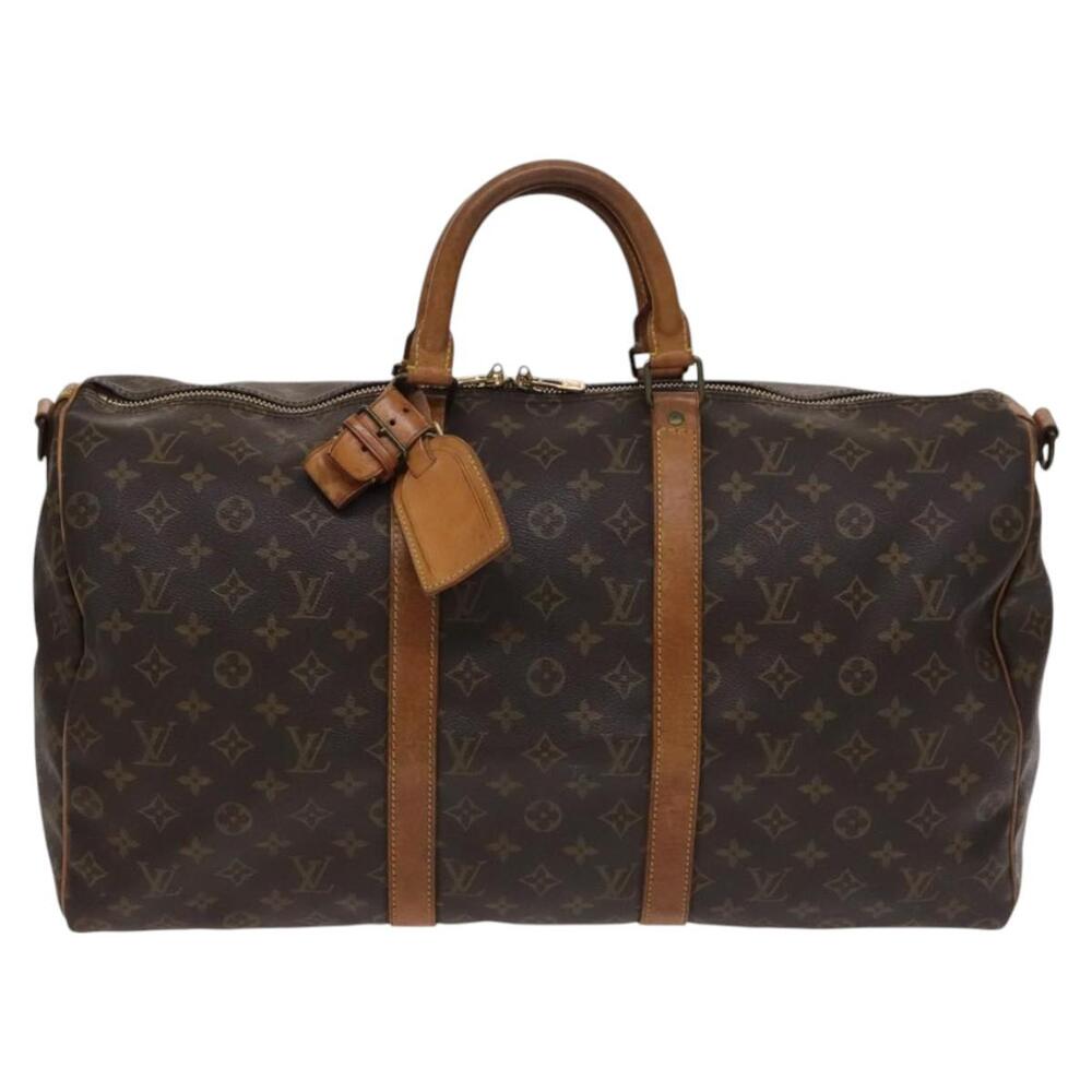 LOUIS VUITTON Monogram Keepall Bandouliere 50 Boston Bag M41416 - Picture 13 of 16